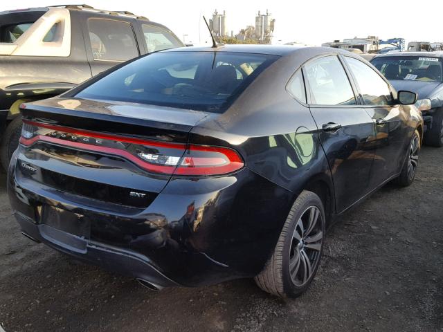 1C3CDFBA9DD300584 - 2013 DODGE DART SXT BLACK photo 4