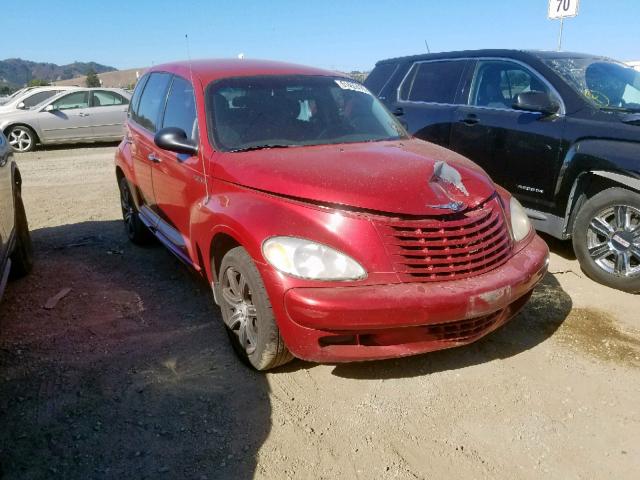 3C4FY58B15T570976 - 2005 CHRYSLER PT CRUISER RED photo 1