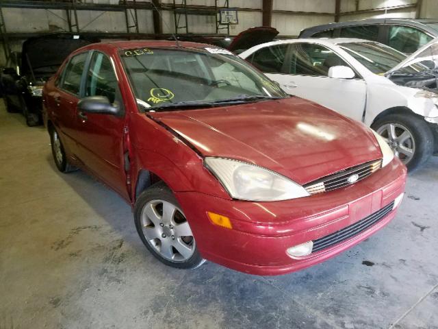 1FAFP38322W334073 - 2002 FORD FOCUS ZTS RED photo 1