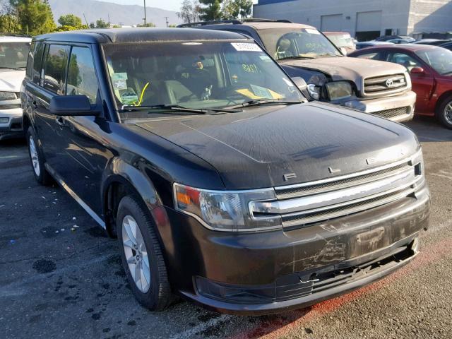 2FMGK5B88DBD15668 - 2013 FORD FLEX SE BLACK photo 1