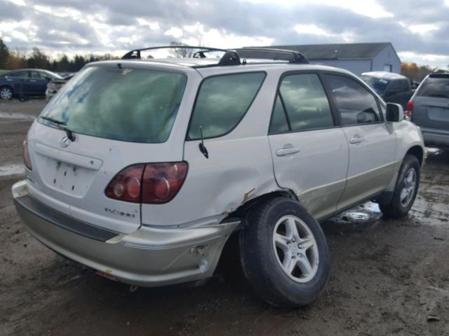 JT6HF10U2X0066464 - 1999 LEXUS RX 300 WHITE photo 4