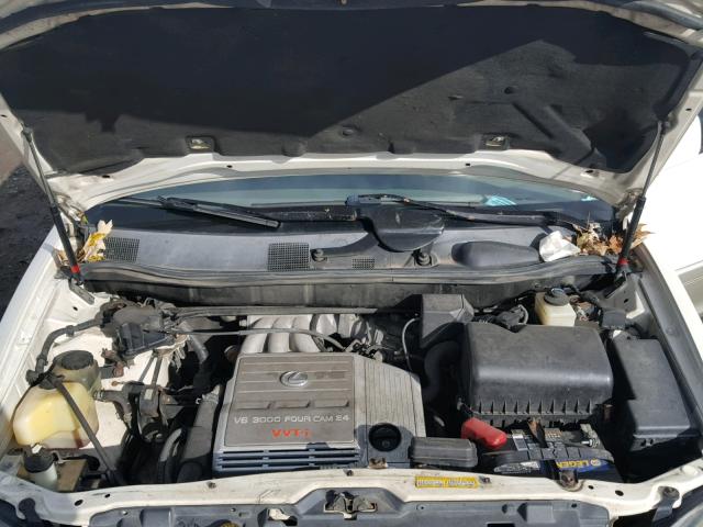 JT6HF10U2X0066464 - 1999 LEXUS RX 300 WHITE photo 7