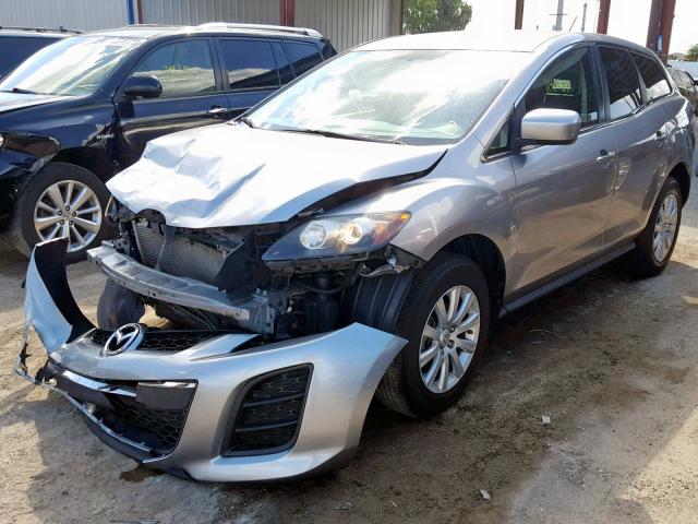 JM3ER2A50B0393557 - 2011 MAZDA CX-7 GRAY photo 2