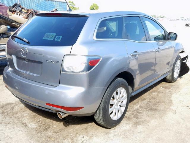 JM3ER2A50B0393557 - 2011 MAZDA CX-7 GRAY photo 4