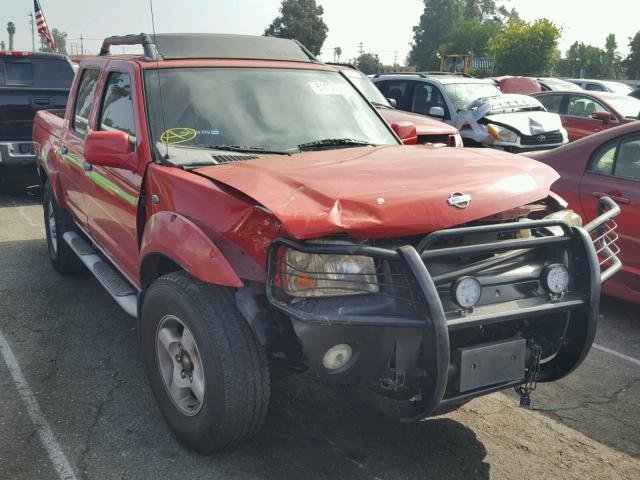 1N6ED27T81C389747 - 2001 NISSAN FRONTIER C RED photo 1