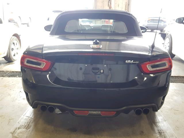 JC1NFAEK4J0136313 - 2018 FIAT 124 SPIDER BLACK photo 6