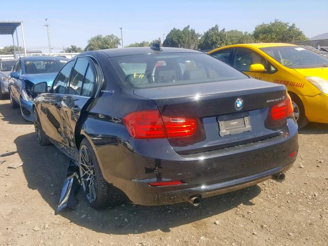 WBA3F9C58DF484023 - 2013 BMW ACTIVEHYBR BLACK photo 3