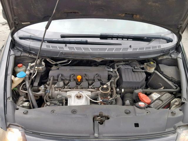 2HGFG12908H547091 - 2008 HONDA CIVIC EXL 黑色 照片 7