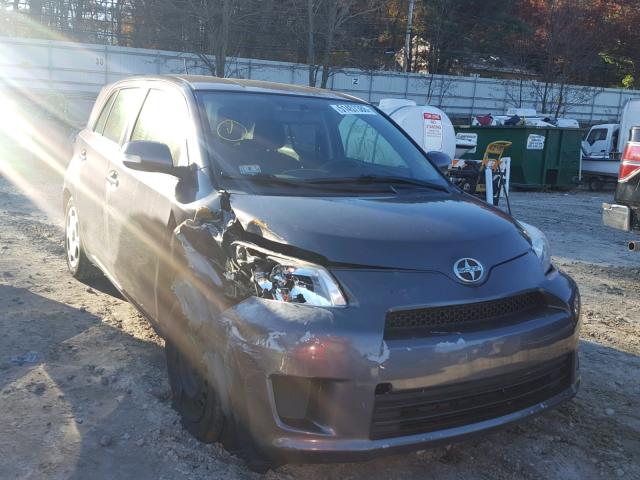 JTKKU4B4XC1027847 - 2012 TOYOTA SCION XD GRAY photo 1