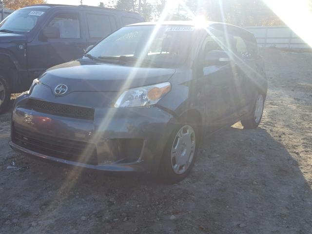 JTKKU4B4XC1027847 - 2012 TOYOTA SCION XD GRAY photo 2