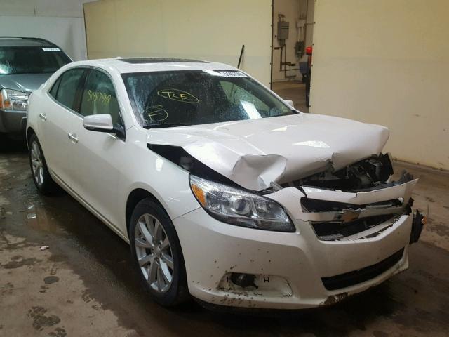 1G11H5SA9DF149440 - 2013 CHEVROLET MALIBU LTZ WHITE photo 1