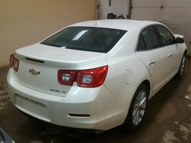 1G11H5SA9DF149440 - 2013 CHEVROLET MALIBU LTZ WHITE photo 4