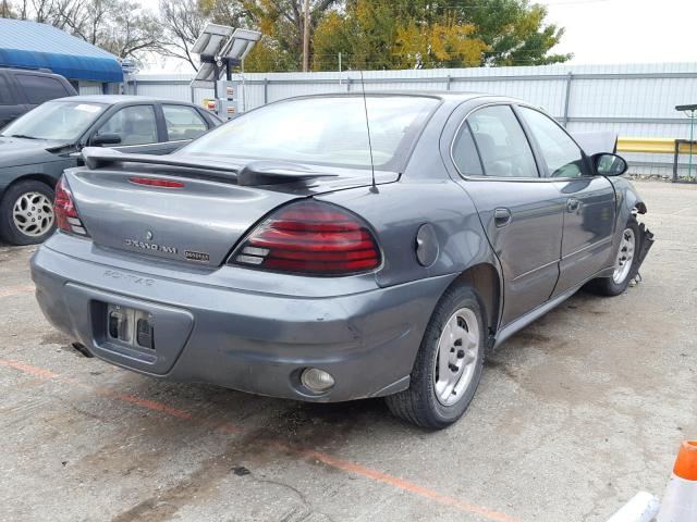 1G2NE52E65M210295 - 2005 PONTIAC GRAND AM S GRAY photo 4