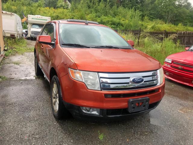 2FMDK48C17BA70905 - 2007 FORD EDGE SEL ORANGE photo 3