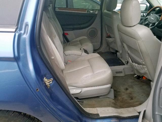 2A8GM78X77R202288 - 2007 CHRYSLER PACIFICA L BLUE photo 6