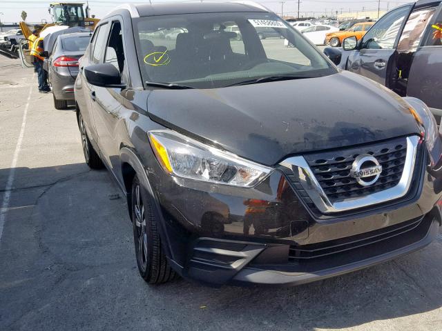 3N1CP5CUXKL498253 - 2019 NISSAN KICKS S BLACK photo 1