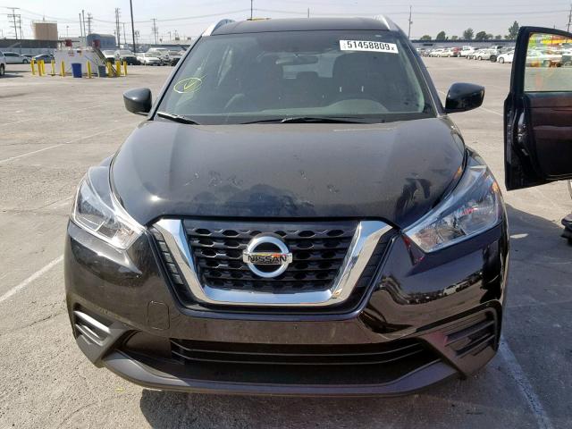 3N1CP5CUXKL498253 - 2019 NISSAN KICKS S BLACK photo 9