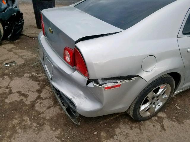 1G1ZC5EB0AF323588 - 2010 CHEVROLET MALIBU 1LT 银色 照片 9