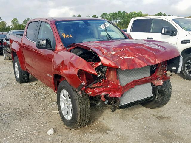 1GCGSCEN6J1237599 - 2018 CHEVROLET COLORADO L MAROON photo 1