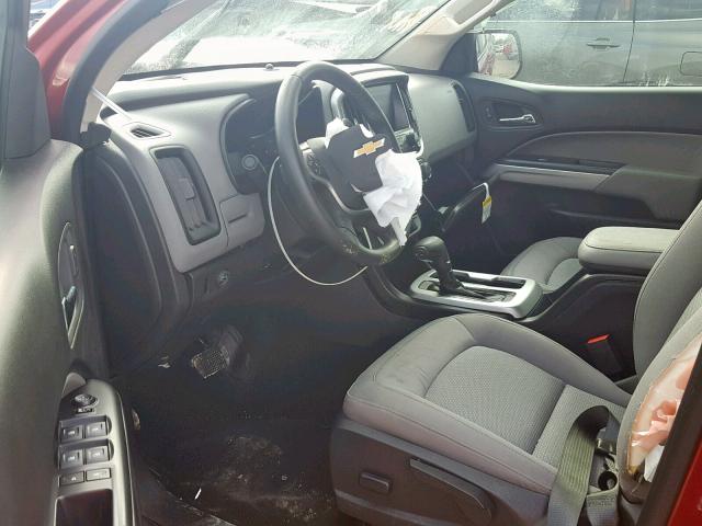 1GCGSCEN6J1237599 - 2018 CHEVROLET COLORADO L MAROON photo 9