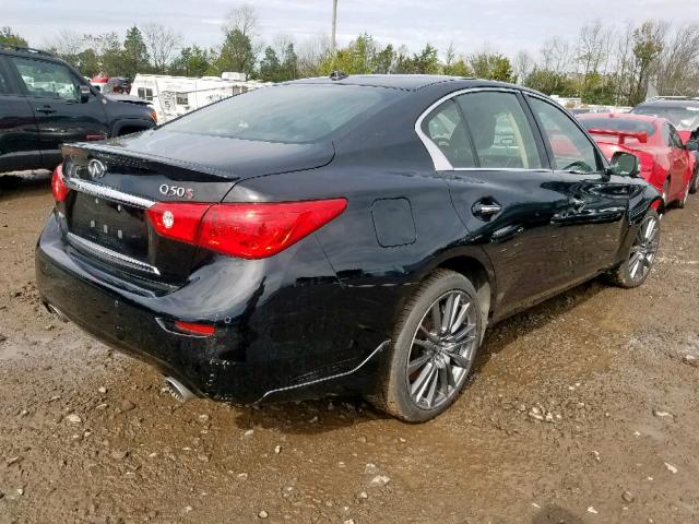 JN1FV7AR9GM451807 - 2016 INFINITI Q50 RED SP BLACK photo 4