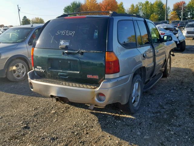 1GKDT13S922415051 - 2002 GMC ENVOY SILVER photo 4