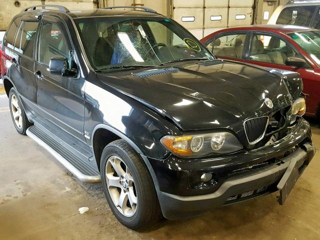 5UXFA13526LY44888 - 2006 BMW X5 3.0I BLACK photo 1