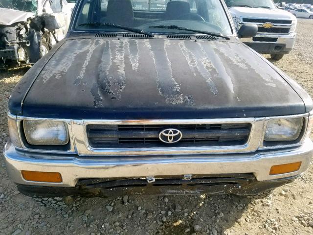 JT4RN01P0N0037707 - 1992 TOYOTA PICKUP 1/2 GRAY photo 9