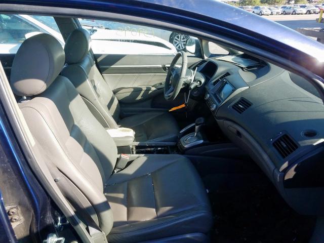 2HGFA169X9H504116 - 2009 HONDA CIVIC EXL 蓝色 照片 5