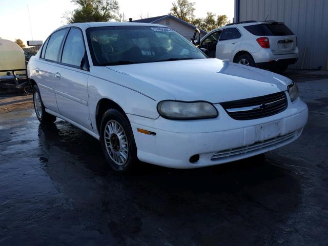 1G1ND52J3Y6159514 - 2000 CHEVROLET MALIBU WHITE photo 1