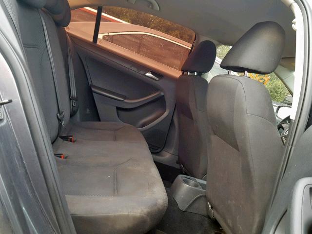 3VW2K7AJ1DM212893 - 2013 VOLKSWAGEN JETTA BASE GRAY photo 6