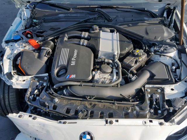 WBS2U7C50KVB09332 - 2019 BMW M2 COMPETI Սպիտակ լուսանկար 7