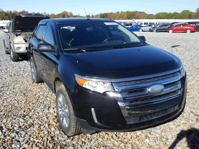 2FMDK3JC5CBA79699 - 2012 FORD EDGE SEL BLACK photo 1