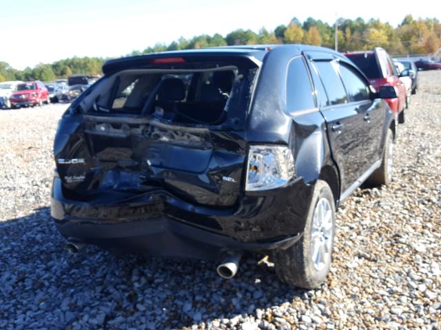 2FMDK3JC5CBA79699 - 2012 FORD EDGE SEL BLACK photo 4