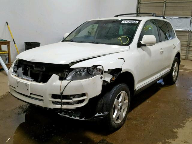 WVGZG77L15D021205 - 2005 VOLKSWAGEN TOUAREG 3. WHITE photo 2