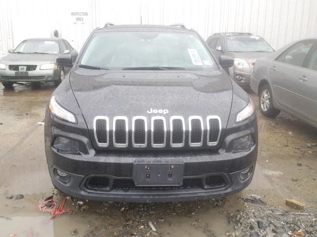 1C4PJMCB9FW675433 - 2015 JEEP CHEROKEE L BLACK photo 9