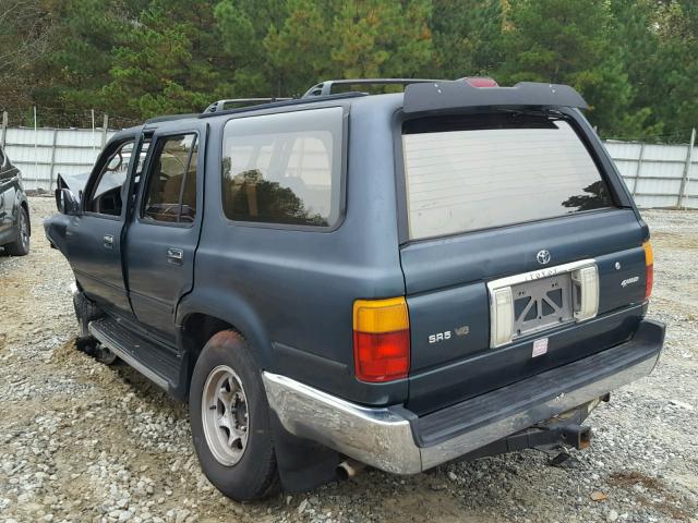 JT3VN29V5S0055343 - 1995 TOYOTA 4RUNNER VN GREEN photo 3