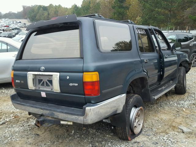 JT3VN29V5S0055343 - 1995 TOYOTA 4RUNNER VN GREEN photo 4