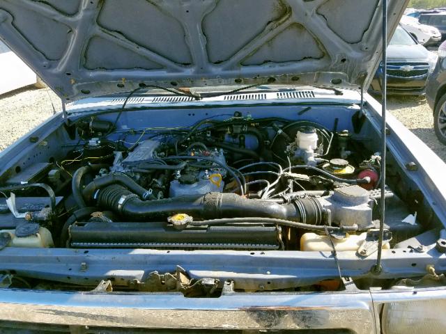 JT4RN01P0K4013539 - 1989 TOYOTA PICKUP 1/2 BLUE photo 7