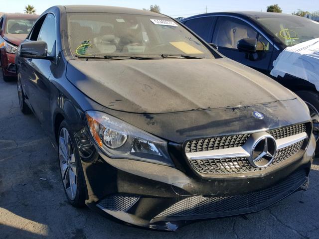 WDDSJ4EB5GN357507 - 2016 MERCEDES-BENZ CLA 250 BLACK photo 1