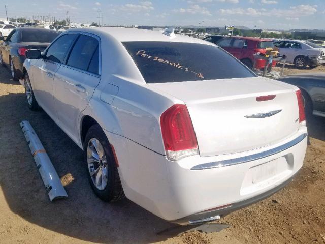 2C3CCAAG3FH749101 - 2015 CHRYSLER 300 LIMITE WHITE photo 3