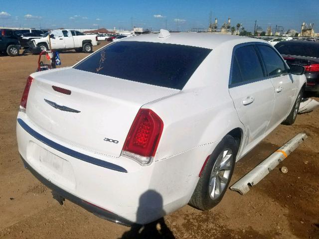 2C3CCAAG3FH749101 - 2015 CHRYSLER 300 LIMITE WHITE photo 4