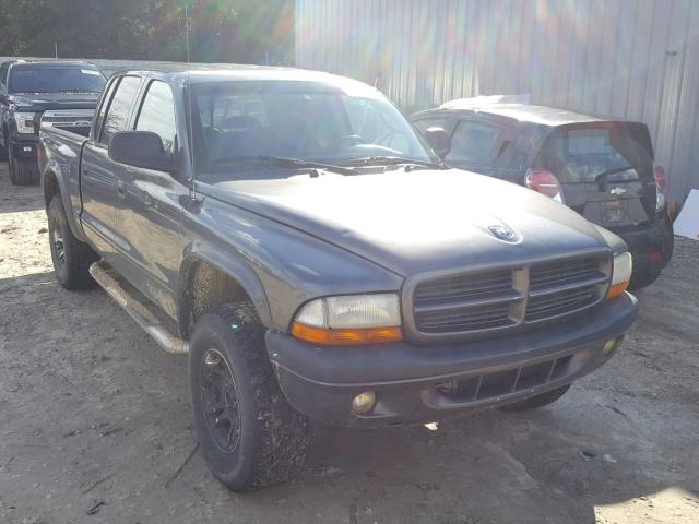 1D7HG38N83S325994 - 2003 DODGE DAKOTA QUA GRAY photo 1