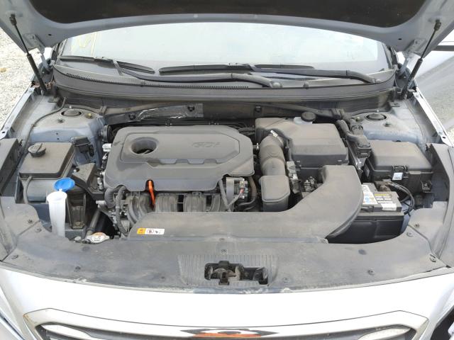 5NPE34AF9FH196846 - 2015 HYUNDAI SONATA SPO GRAY photo 7