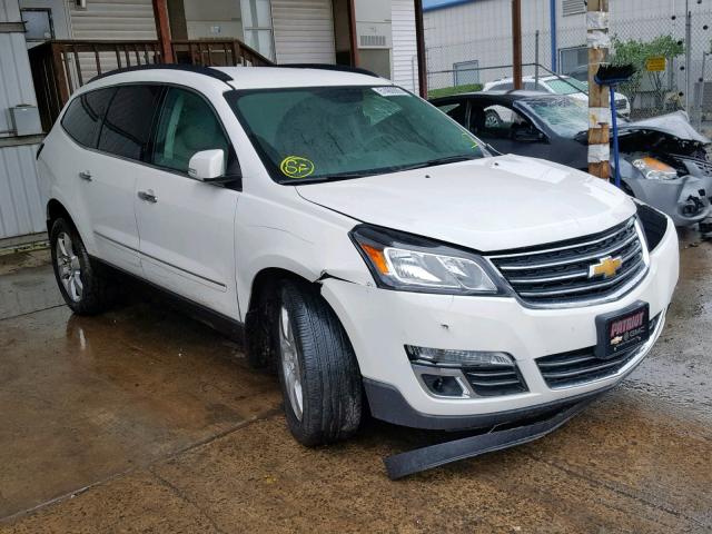 1GNKVLKD7DJ144969 - 2013 CHEVROLET TRAVERSE L WHITE photo 1