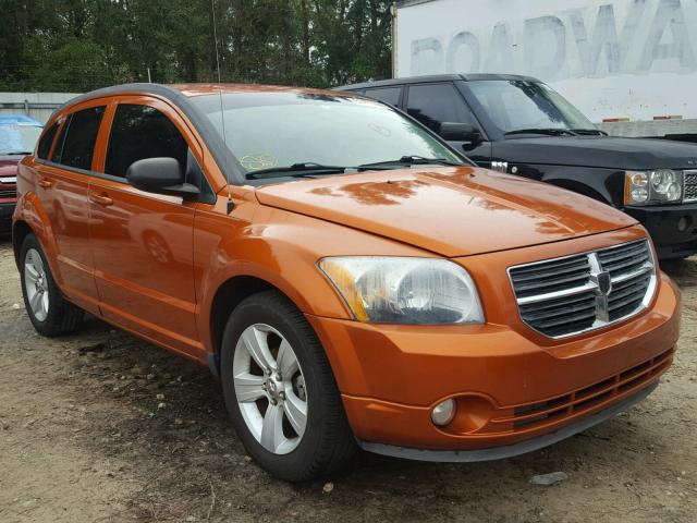 1B3CB3HAXBD116549 - 2011 DODGE CALIBER MA ORANGE photo 1