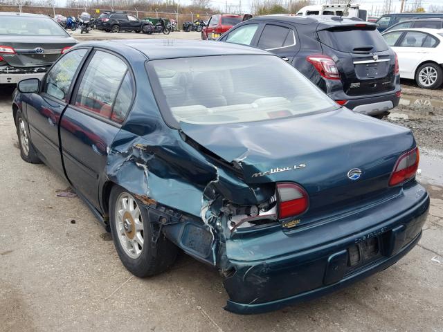 1G1NE52M7X6108393 - 1999 CHEVROLET MALIBU LS 绿色 照片 3