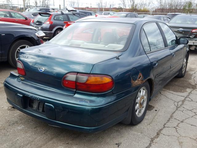 1G1NE52M7X6108393 - 1999 CHEVROLET MALIBU LS 绿色 照片 4