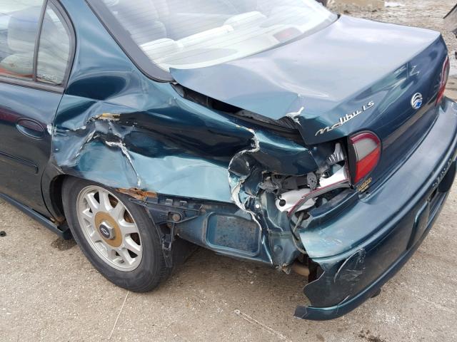 1G1NE52M7X6108393 - 1999 CHEVROLET MALIBU LS 绿色 照片 9