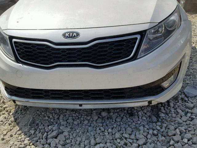 KNAGM4AD4C5020641 - 2012 KIA OPTIMA HYB WHITE photo 9